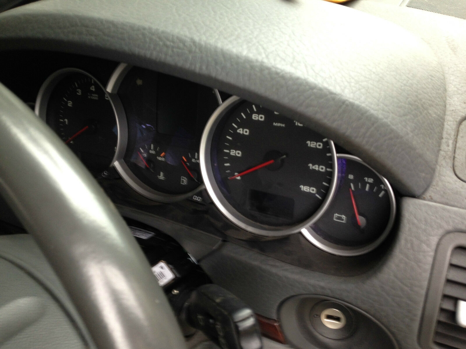 Porsche Cayenne Clock Set Porsche Cayenne Speedo Clock Set 4.5 S Speedo