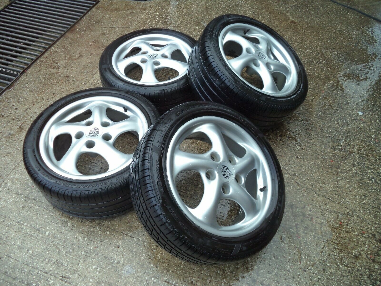 PORSCHE BOXSTER 986 17 ALLOY WHEELS BOXSTER ALLOYS BOXSTER WHEELS T406ERX
