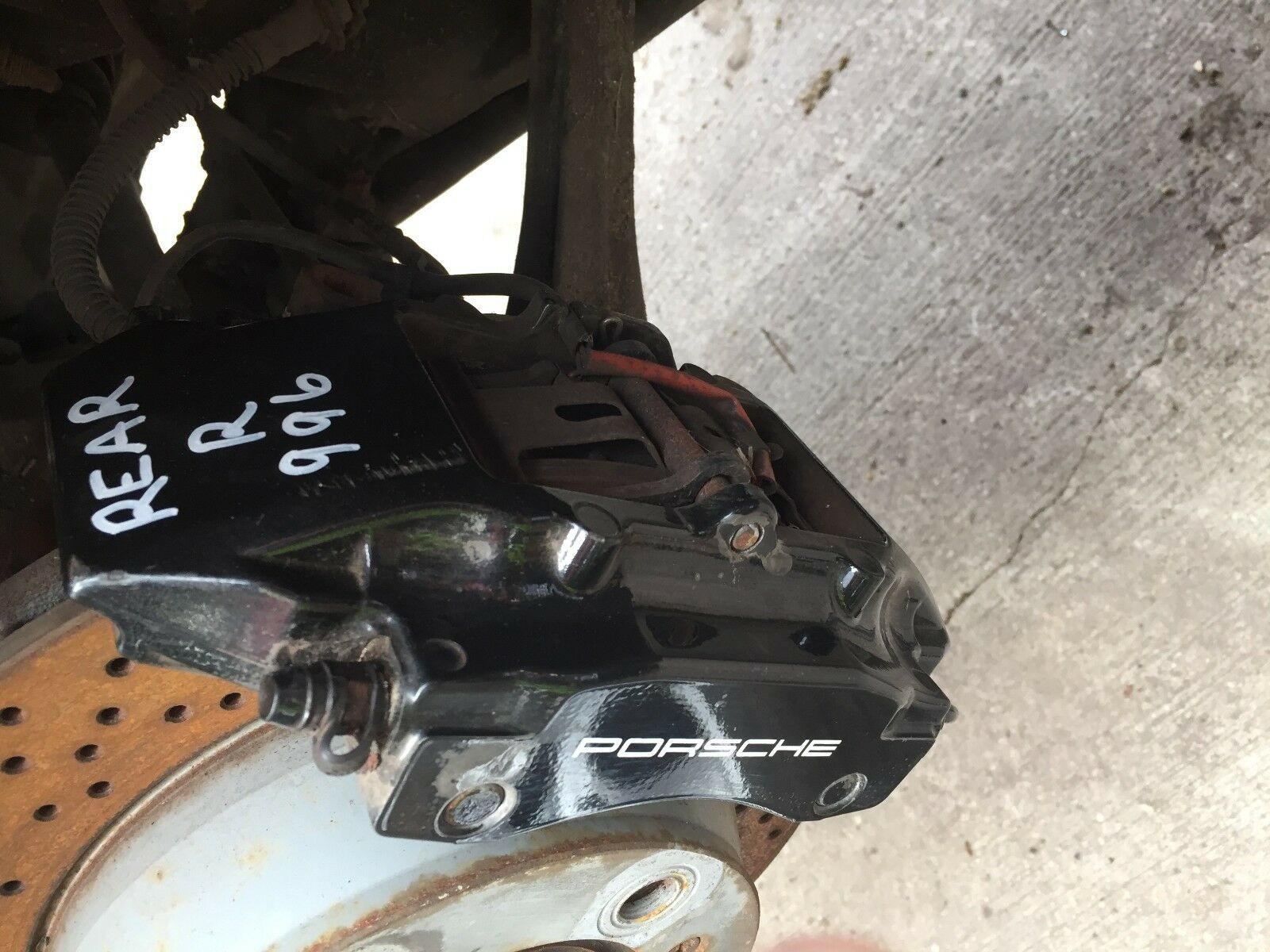 PORSCHE 911 996 REAR CALIPERS PORSCHE BREMBO CALIPERS W983 SPD