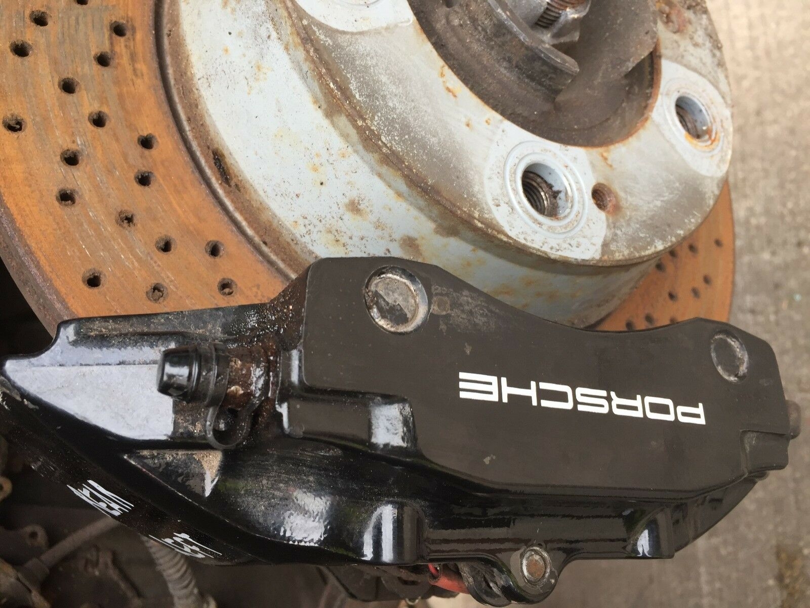 PORSCHE 911 996 REAR CALIPERS PORSCHE BREMBO CALIPERS W983 SPD