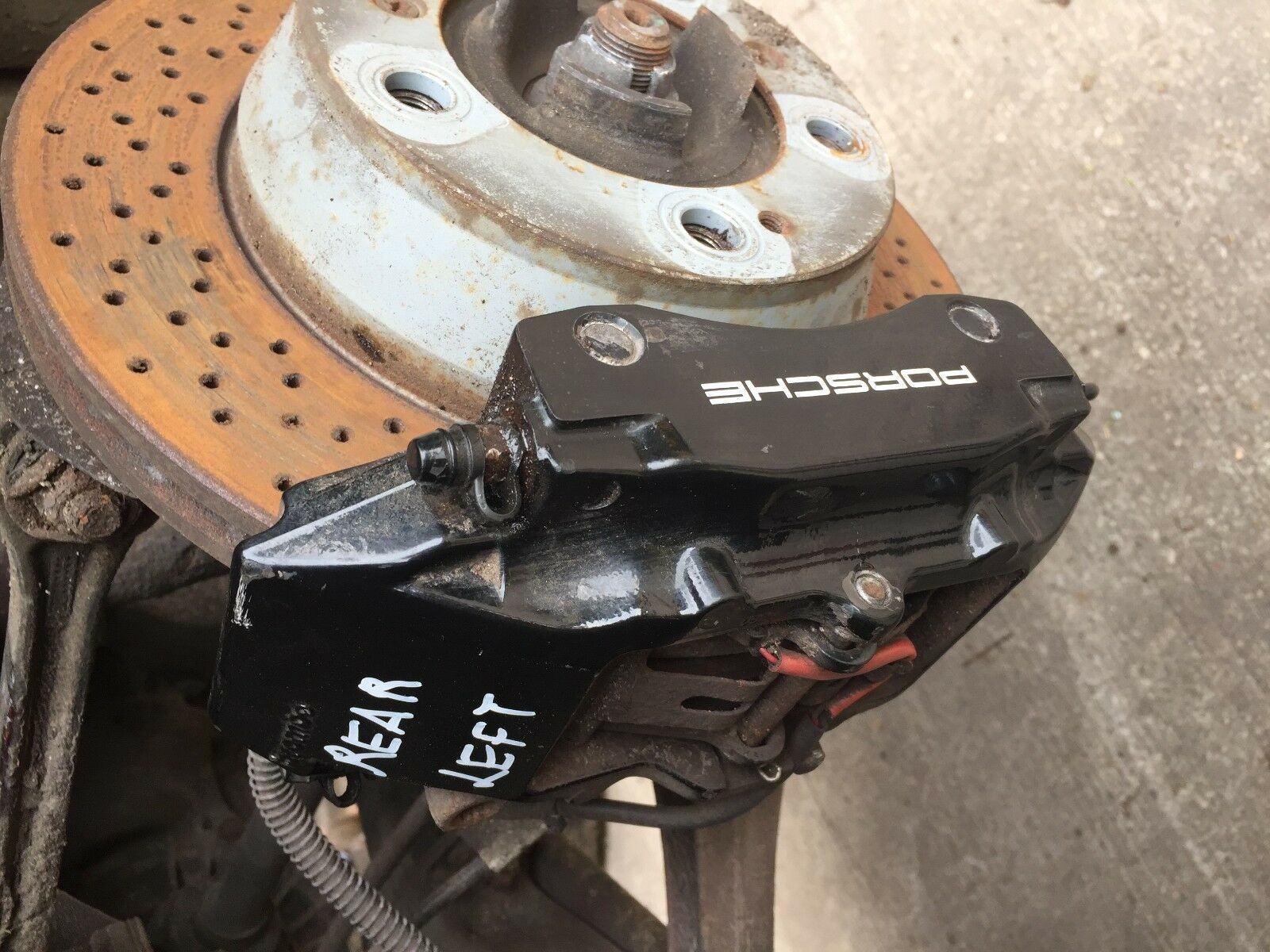 PORSCHE 911 996 REAR CALIPERS PORSCHE BREMBO CALIPERS W983 SPD