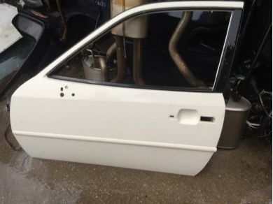 Porsche 944 Passenger Door Shell in White 944 Turbo Left Hand Door Shell