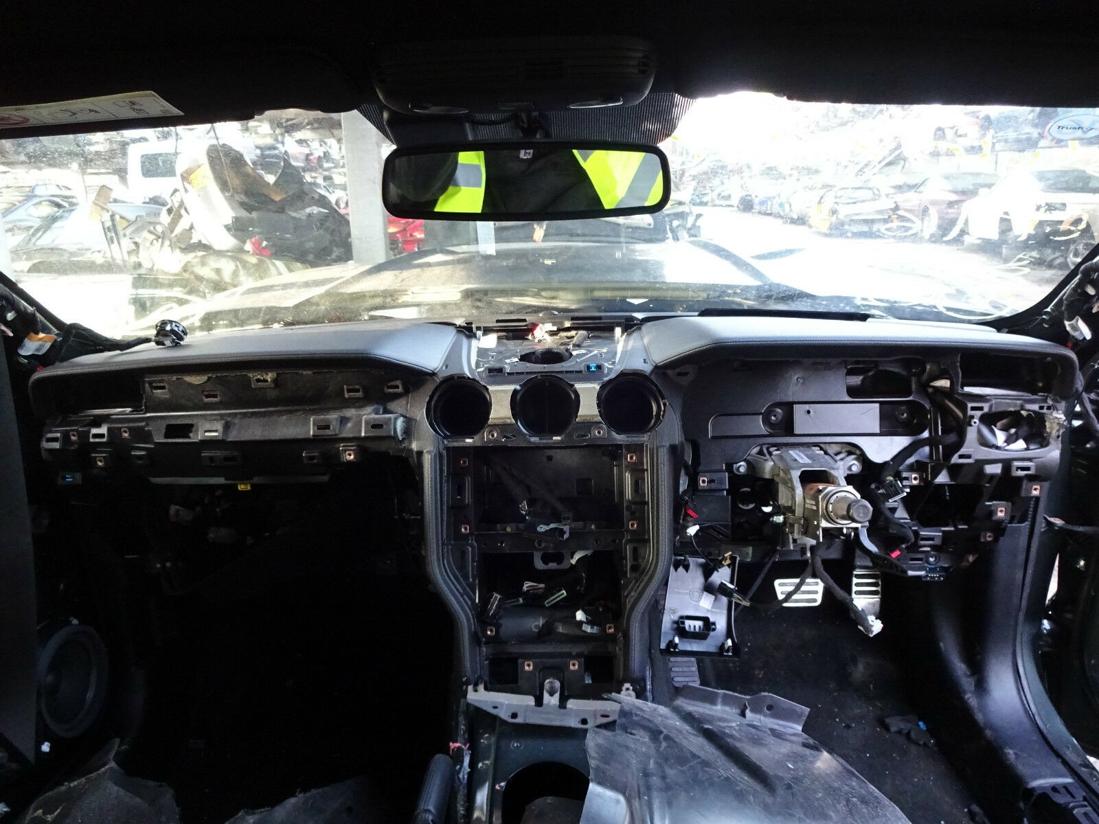 2016 Ford Mustang GT Black Dashboard S550 Mustang Black RHD Dashtop