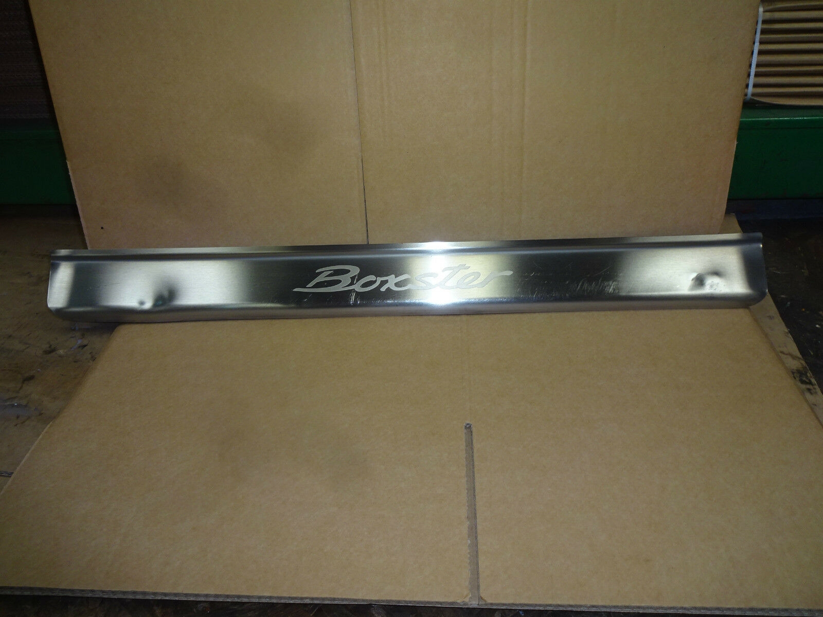 PORSCHE BOXSTER KICK PLATE BOXSTER ALUMINUM KICK PLATE R99