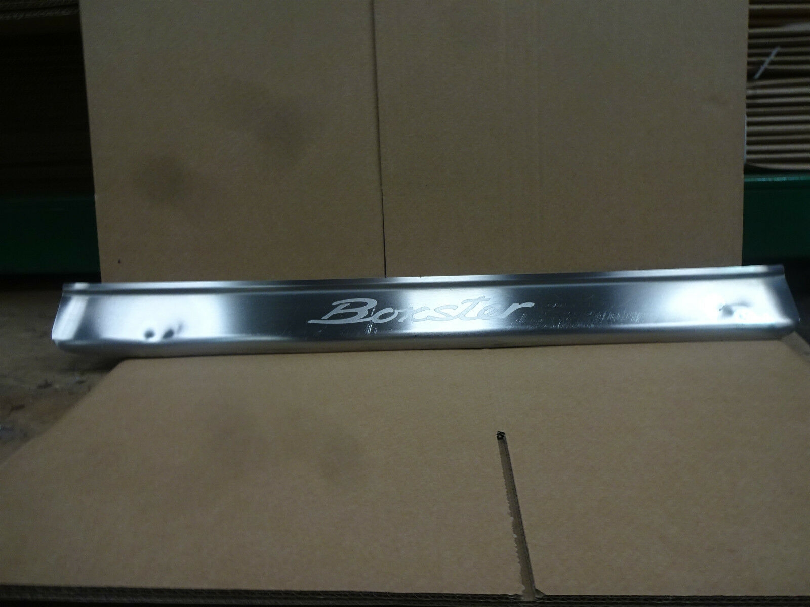 PORSCHE BOXSTER KICK PLATE BOXSTER ALUMINUM KICK PLATE R99
