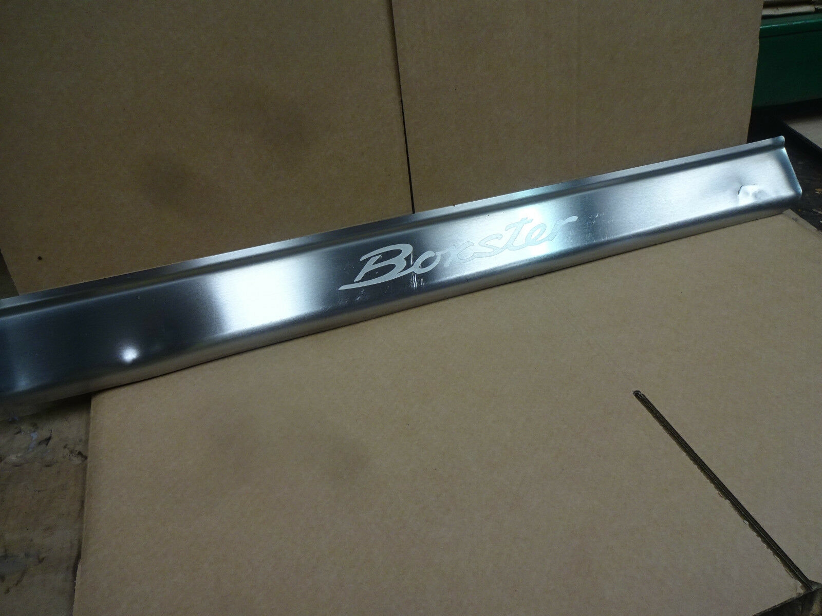PORSCHE BOXSTER KICK PLATE BOXSTER ALUMINUM KICK PLATE R99