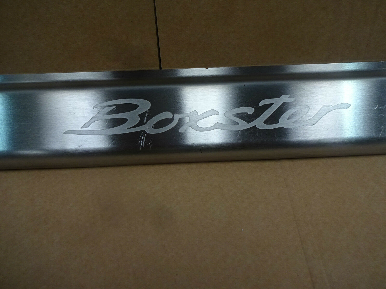 PORSCHE BOXSTER KICK PLATE BOXSTER ALUMINUM KICK PLATE R99