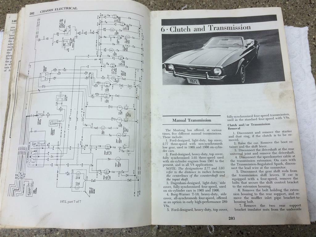 Ford Mustang Owners Book - Mustang Repair & Tune Up Guide - 1965 - 1973