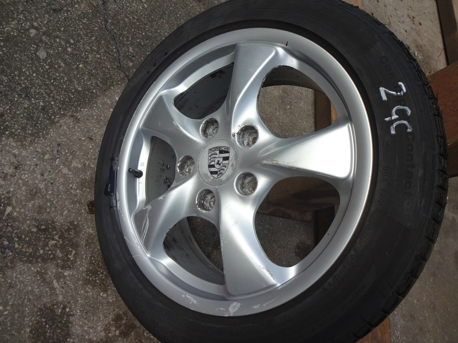 PORSCHE BOXSTER 986 ALLOY WHEEL BOXSTER ALLOYS PORSCHE BOXSTER WHEEL GCno2