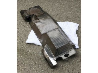 Lamborghini Gallardo (2004). HEAT SHIELD Part No: 400103767 EAS2711