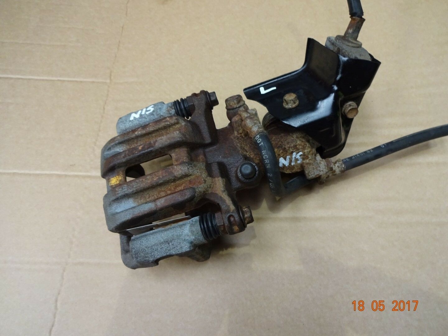 HONDA S2000 N/S REAR CALIPER S2000 LEFT REAR BRAKE CALIPER S2000 HANDBRAKE