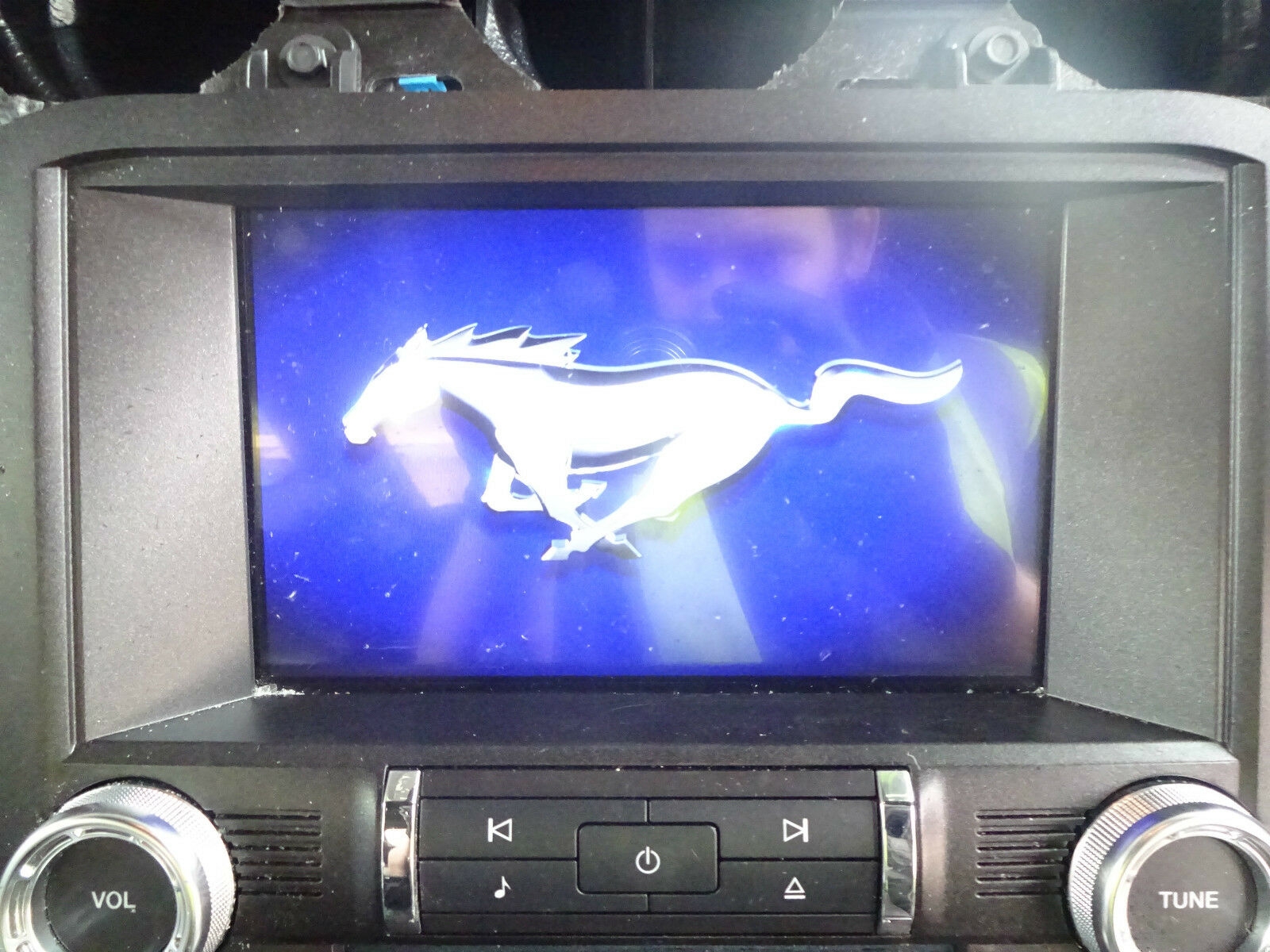 Ford Mustang GT Shaker Audio System Mustang Satellite Navigation Screen