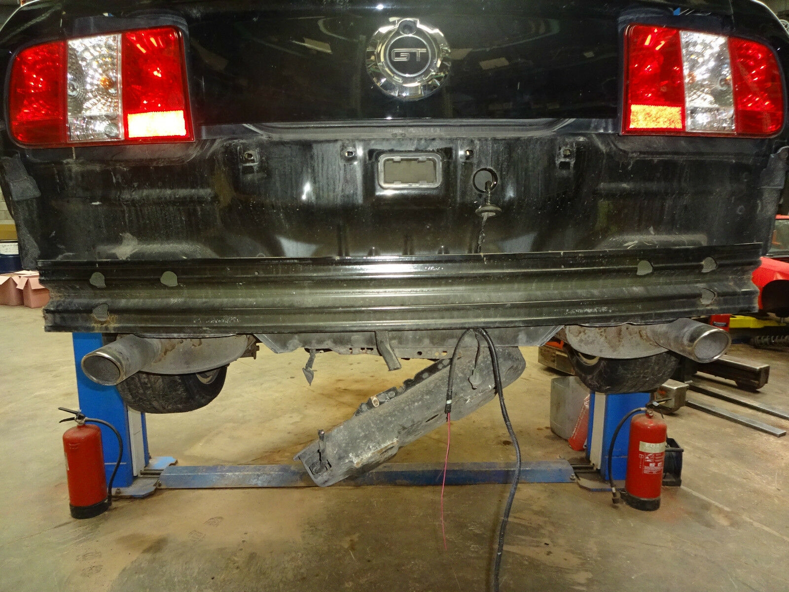 2007 Ford Mustang GT Rear Impact Bar Mustang GT 4.6 V8 Rear Crash Bar