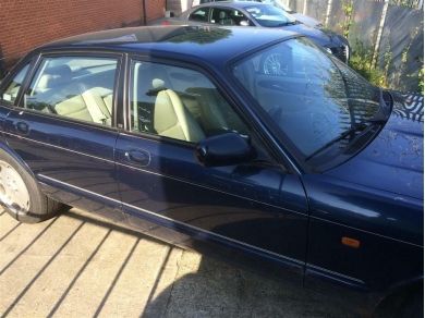 Jaguar XJ Sport Door - XJ8 Door - XJ Front Door - RH Front Door Shell Blue 1999