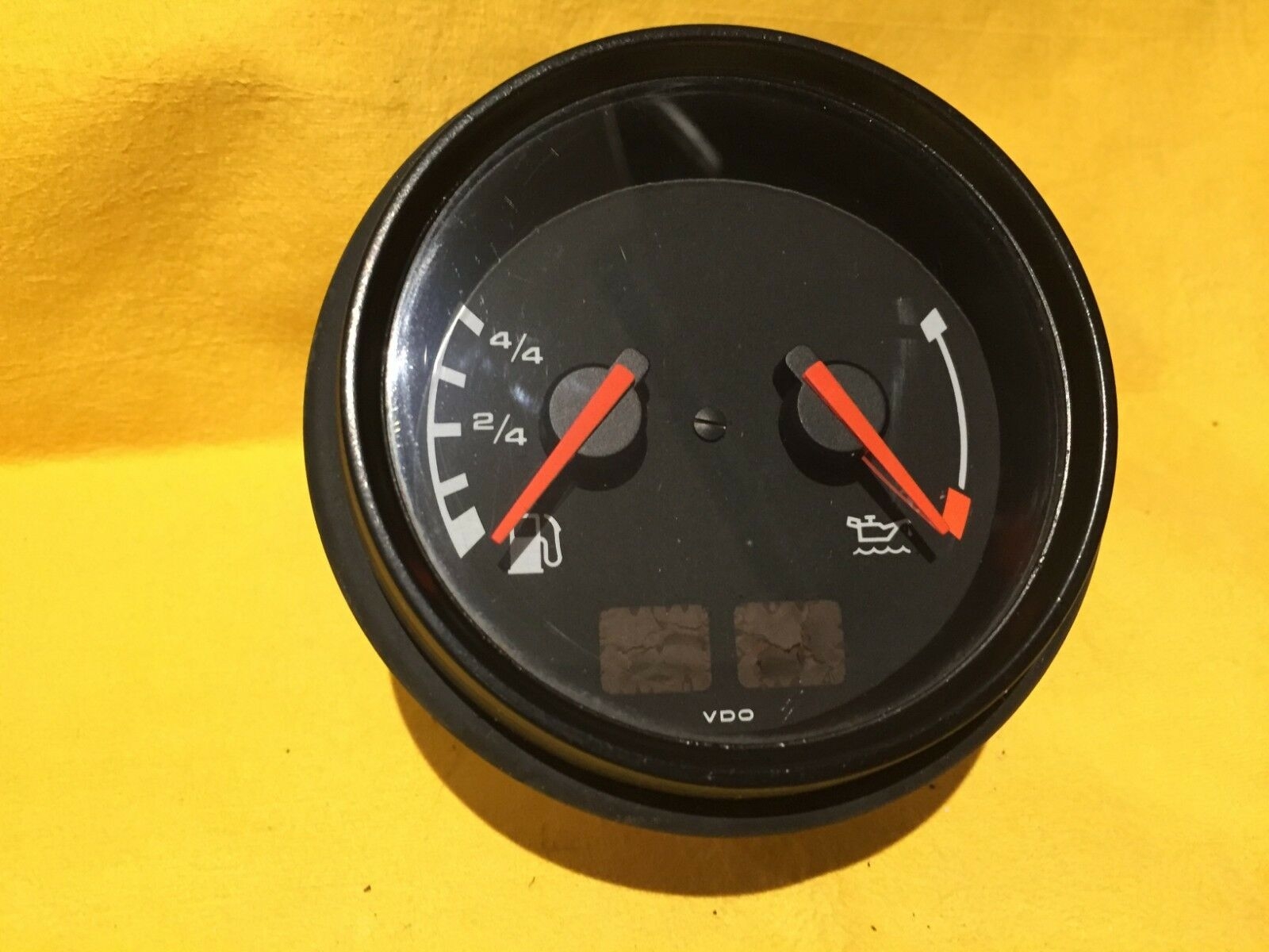 PORSCHE 964 CARRERA 2 FUEL & OIL LEVEL CLOCK GAUGE 964 641 202 00 H49 WAM