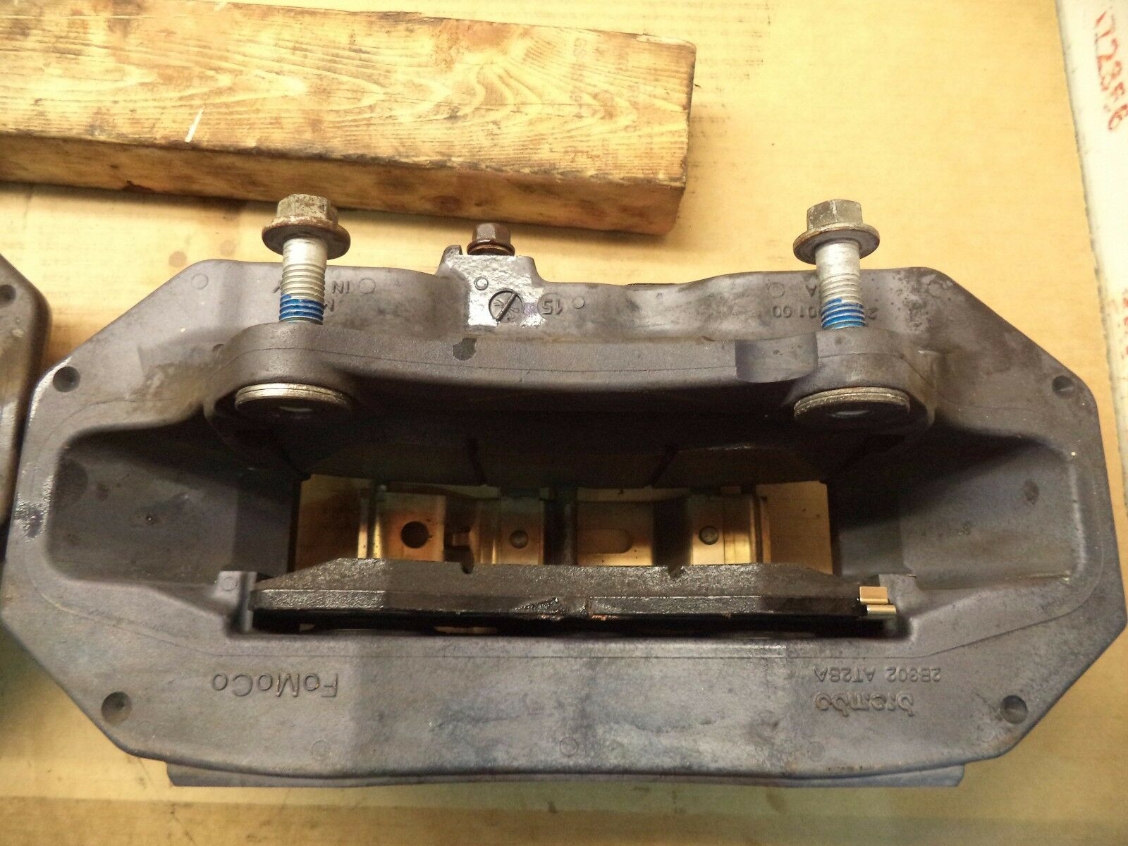 2016 FORD MUSTANG 5.0 GT S550 FRONT BRAKE CALIPERS BREMBO BRAKE CALIPERS EK16XPX