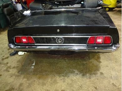 Ford 1972 Ford Mustang Chrome Rear Bumper 72 Mustang Bumper Mustang Chrome Bumper