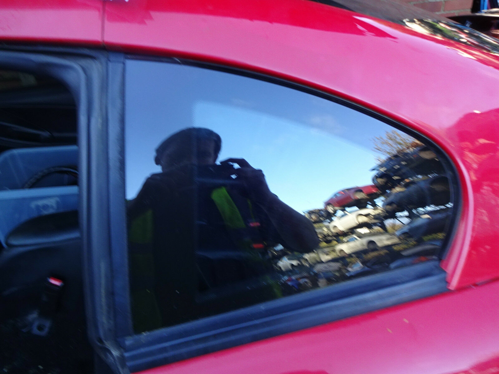 Ford Mustang GT Left Hand Quarter Lite Mustang Quarter Window