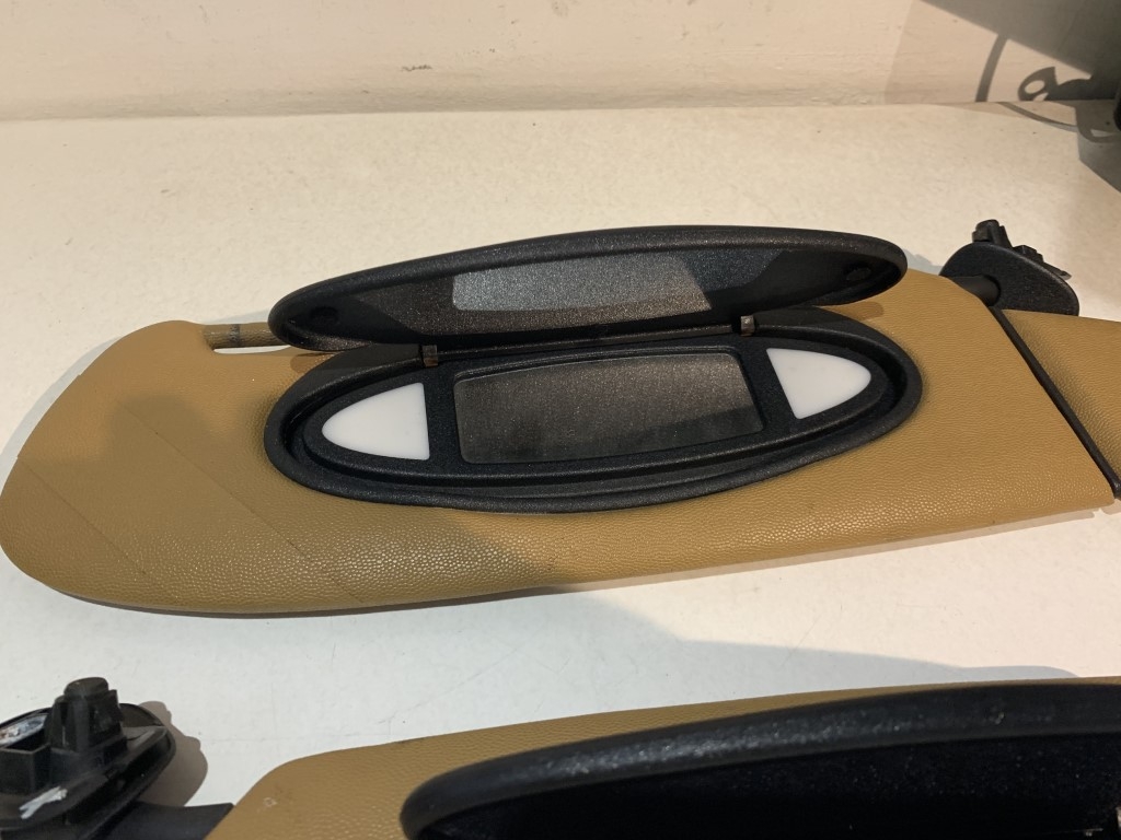PORSCHE 996 COUPE SUN VISORS BEIGE SPK BEIGE SUN VISORS 996 COUPE