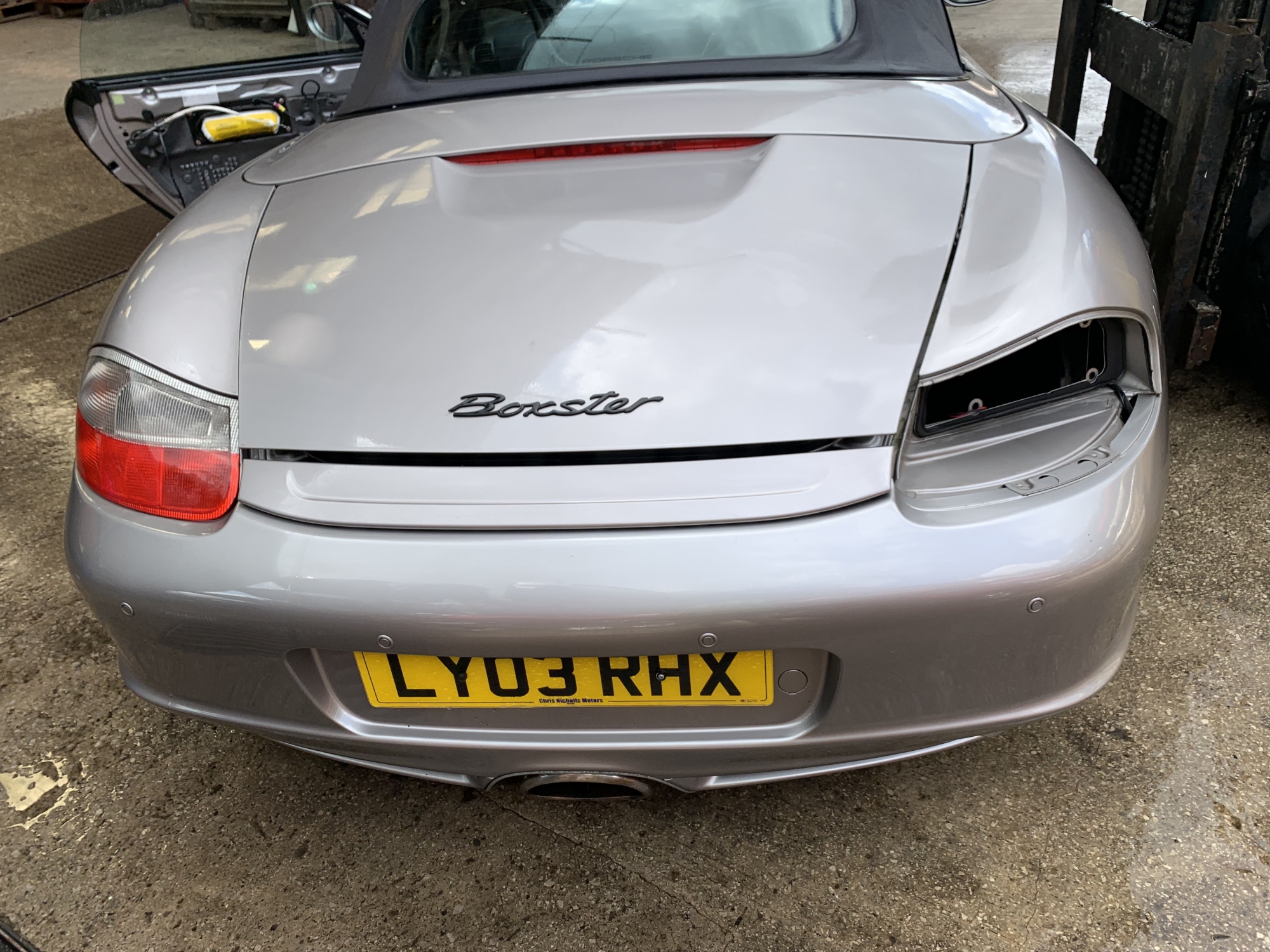 PORSCHE BOXSTER 986 REAR LIGHT LY03 RHX 986 CLEAR REAR LIGHT