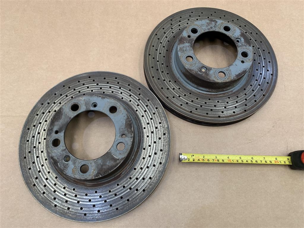 Porsche Boxster S Front Brake Discs Porsche Boxster 3.2 Front Brake