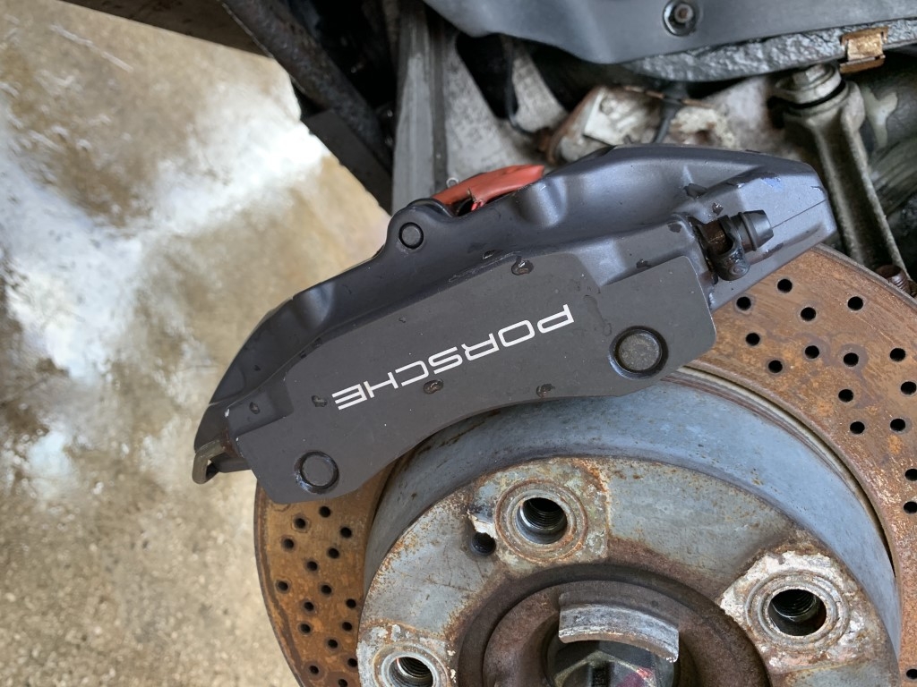 PORSCHE 911 997 REAR BRAKE CALIPER LEFT SIDE REAR CALIPER 997 352 421