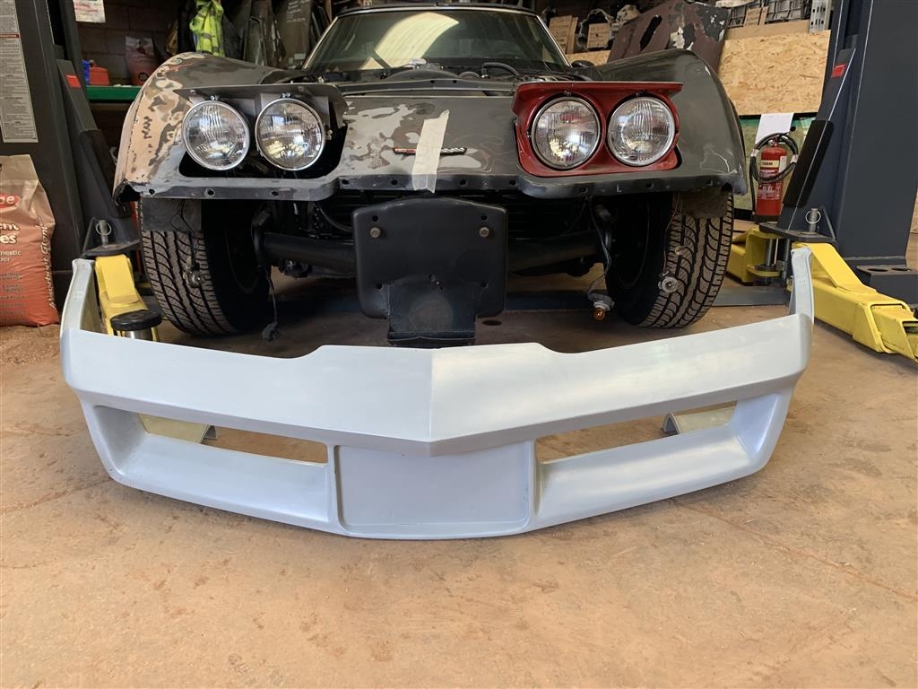 Chevrolet Corvette C3 Front Bumper 19801982 Grey Primer New Corvette