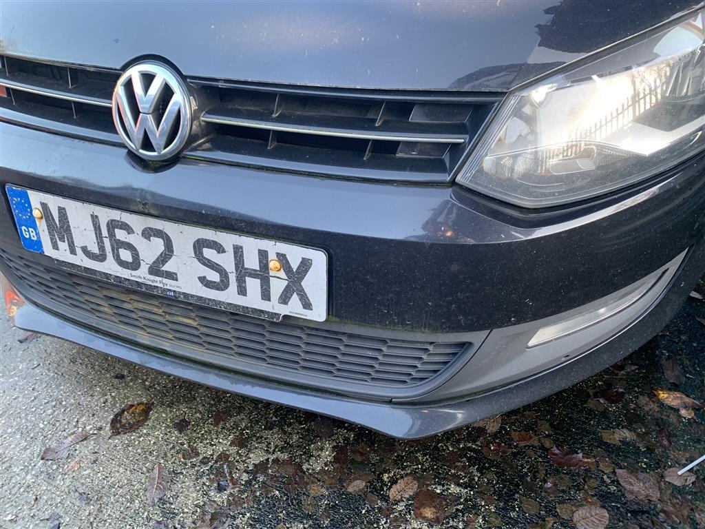 VW Polo MK5 Front Bumper 2012 Year C/w. Spot Lamps & Grill MKV Polo