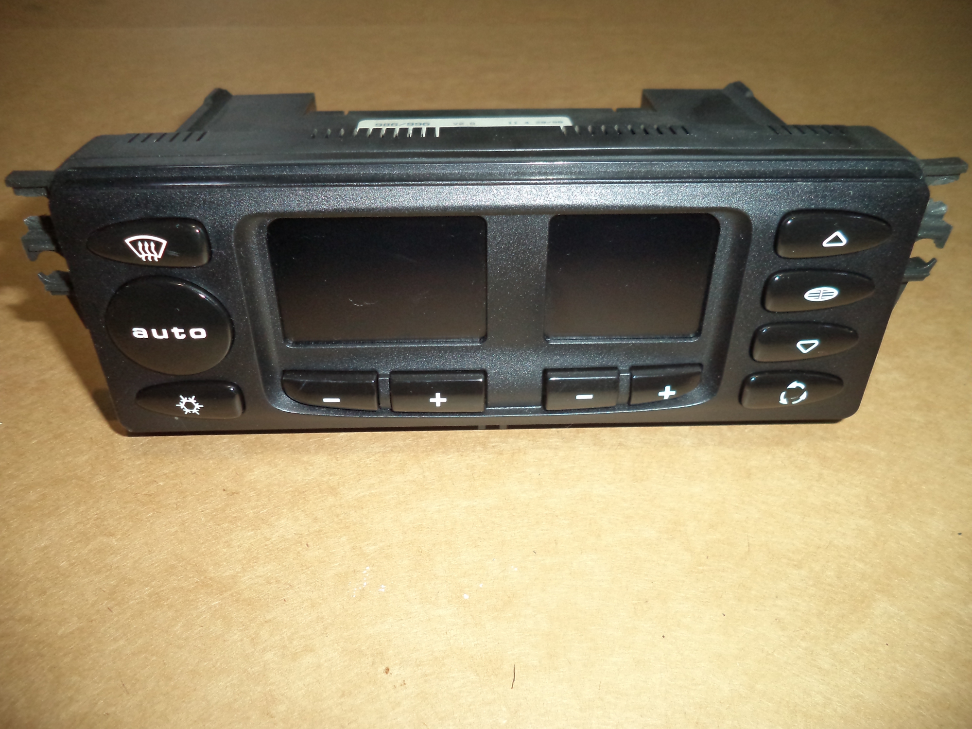 PORSCHE 996 HEATER / A.C CONTROLS S737TJX 99665310101 V2.0