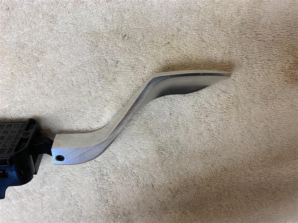 TVR Tuscan Indicator Stalk Polished Aluminium Right Side TVR Aluminium