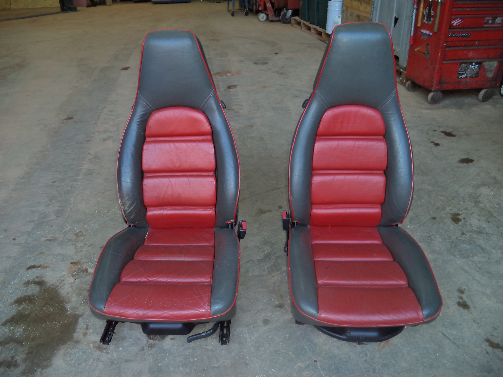 PORSCHE 928 SEATS PORSCHE 928 S2 LEATHER SEATS 928 S4 SEATS F80OWL