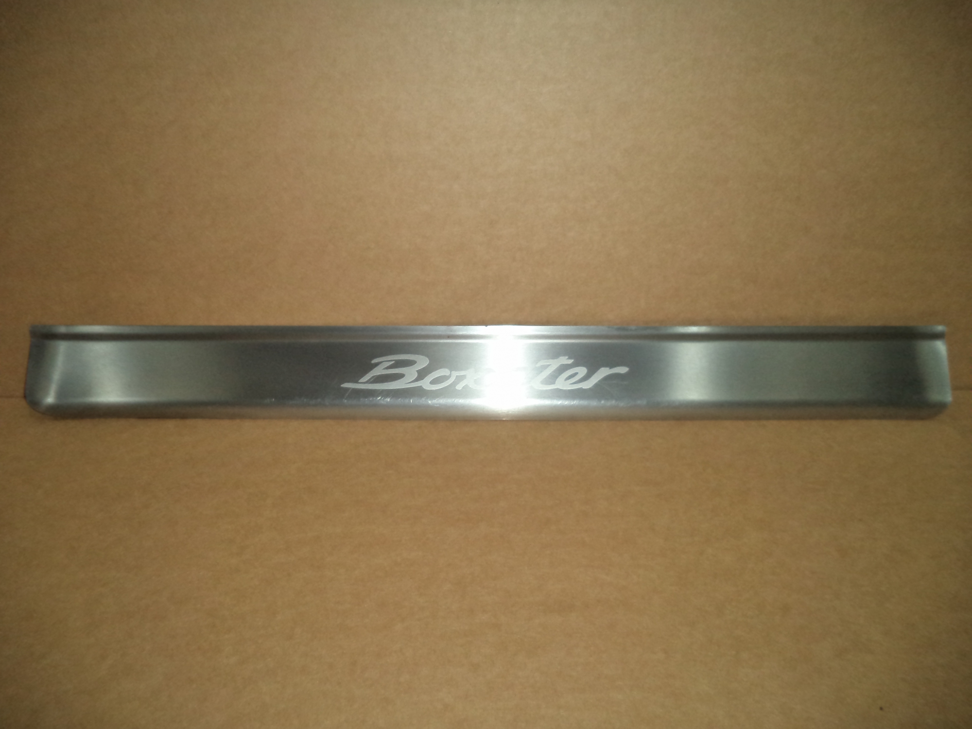 PORSCHE BOXSTER 986 ALUMINIUM KICK PLATE DK53WWM 98655198101