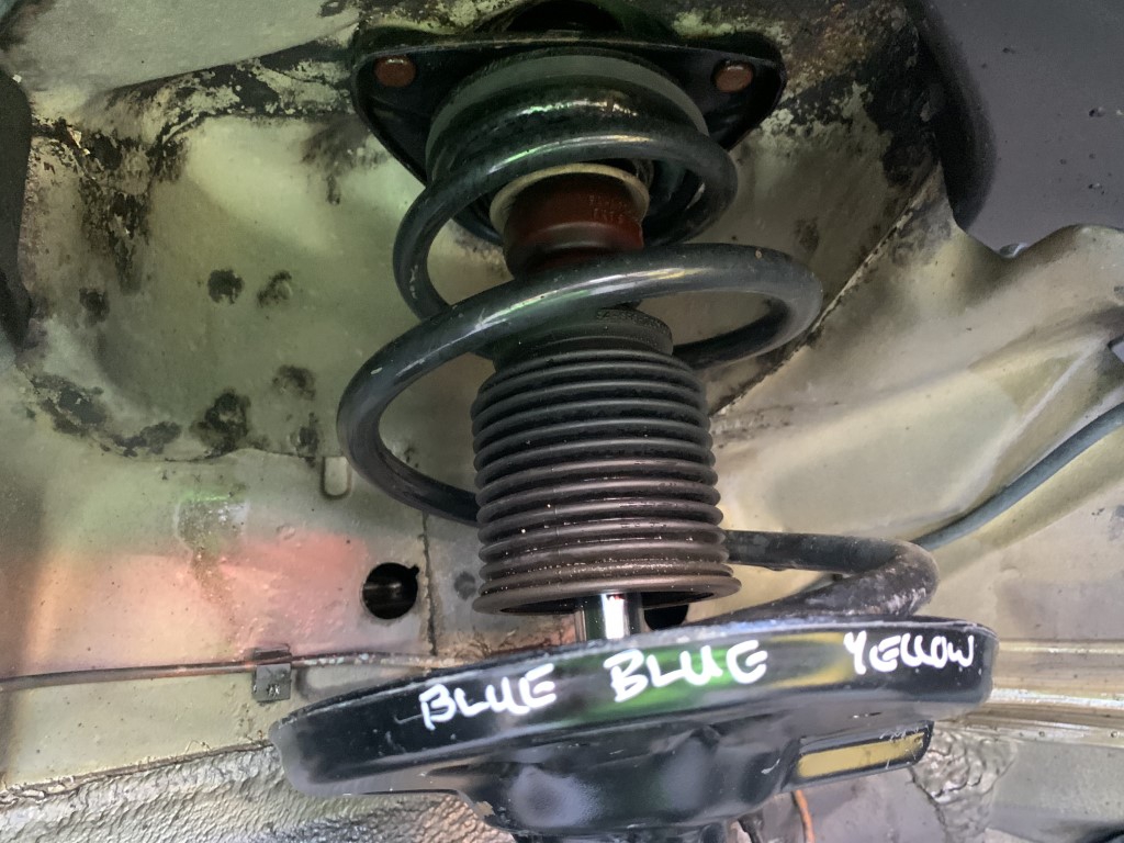 PORSCHE BOXSTER 987 FRONT SHOCK ABSORBERS FJ08 HFX SUSPENSION