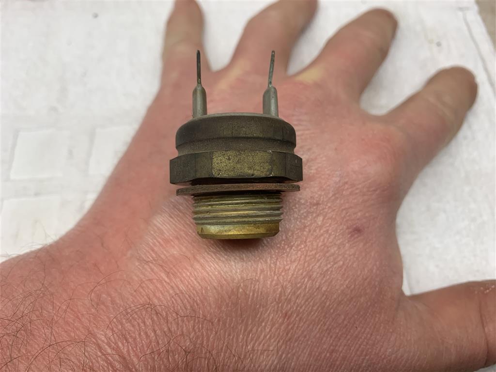 Porsche 944 Water Radiator Temperature Sensor With Two Pins 944