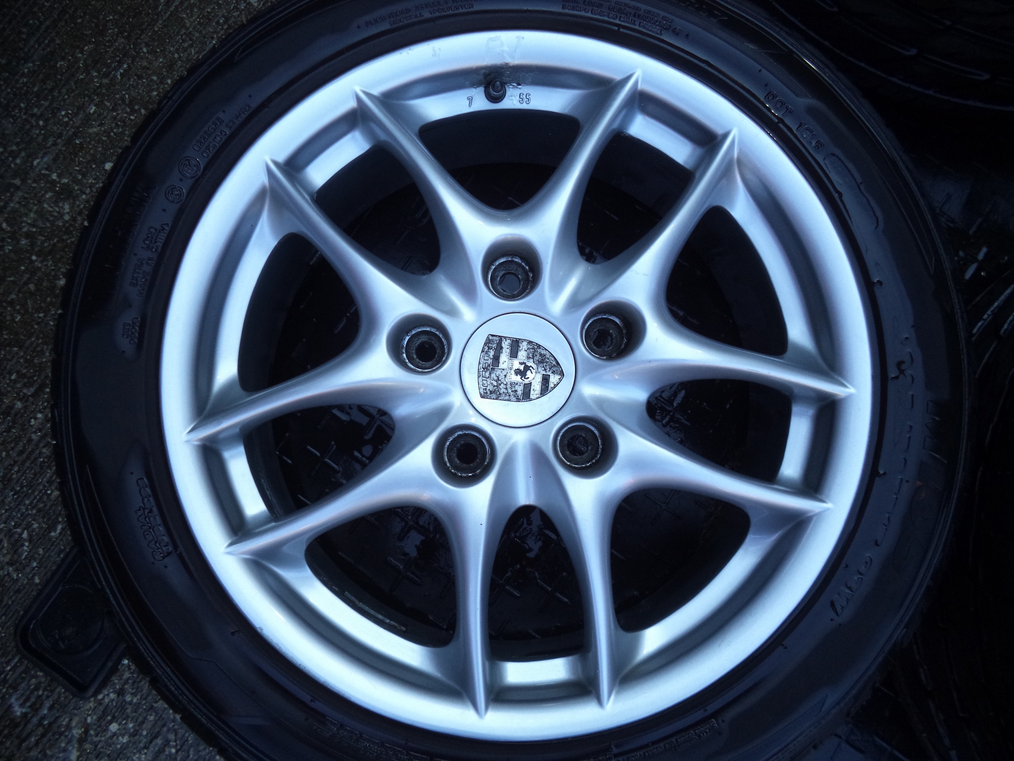 PORSCHE BOXSTER 17 INCH WHEELS RY03 EFN BOXSTER WHEELS