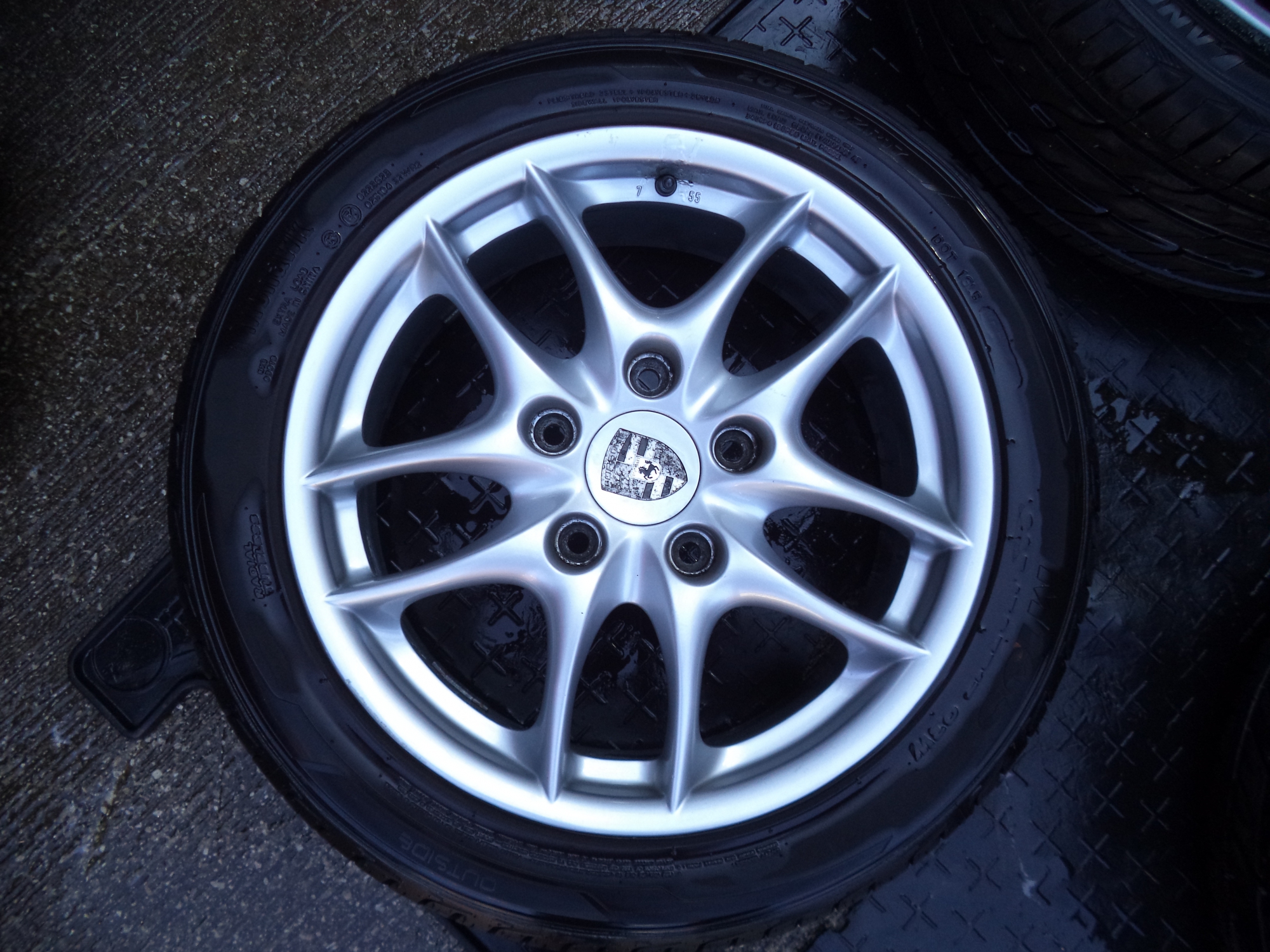 PORSCHE BOXSTER 17 INCH WHEELS RY03 EFN BOXSTER WHEELS