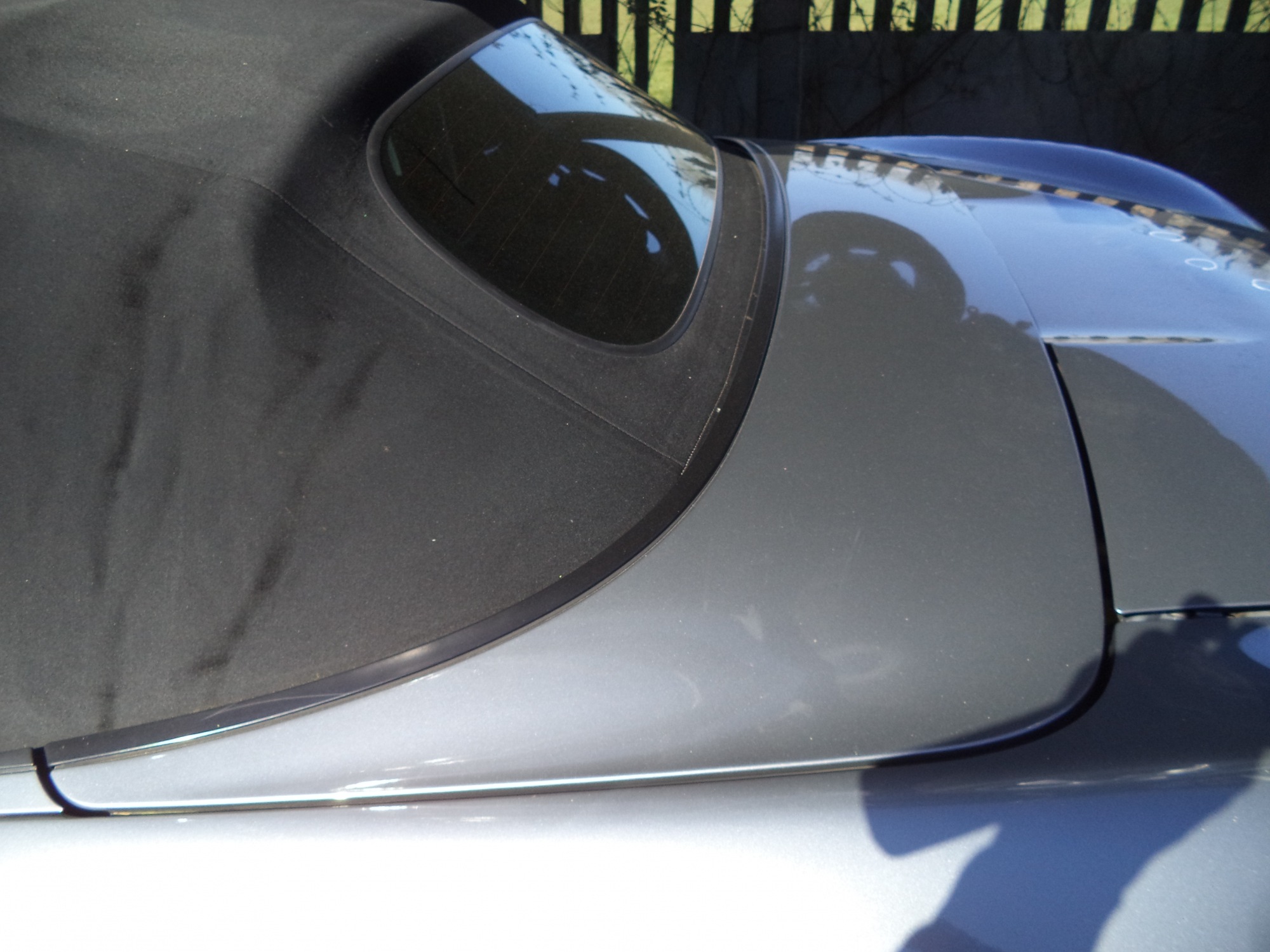 PORSCHE BOXSTER 986 TONNEAU COVER IN SEAL GREY METALLIC RY03 EFN 986