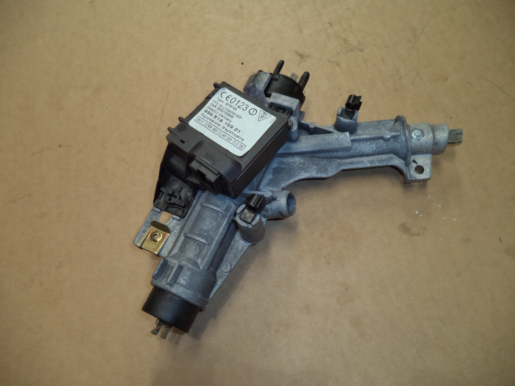 PORSCHE BOXSTER 986 IGNITION BARREL & SWITCH 996 IGNITION SWITCH Loc W904