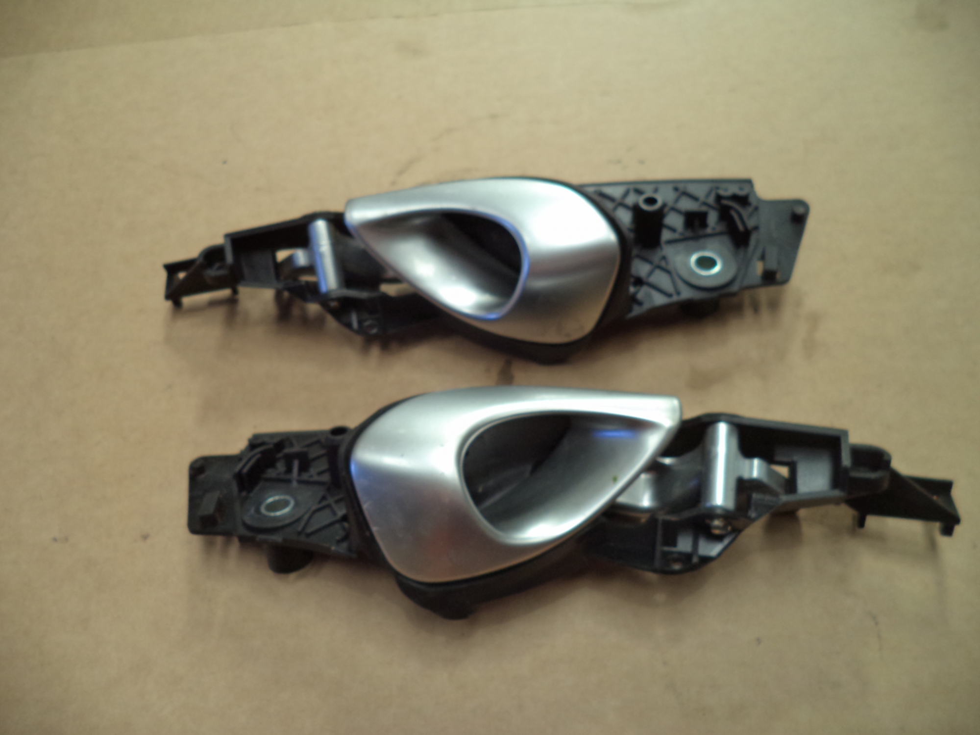 PORSCHE BOXSTER 986 INNER CHROME DOOR HANDLES Loc c10vox 7557
