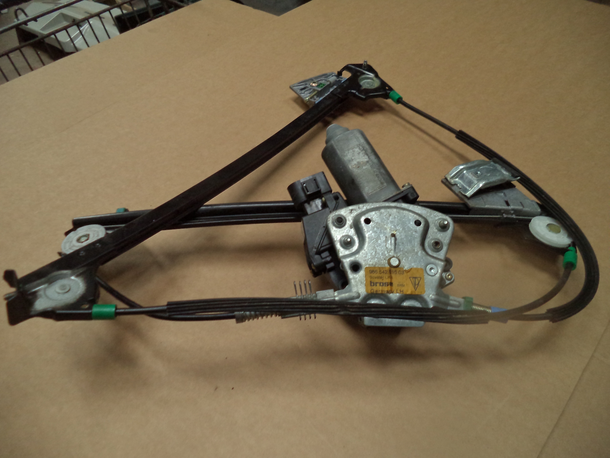 PORSCHE BOXSTER 986 N/S WINDOW REGULATOR / WINDOW MOTOR & MECHANISM LK51SMO