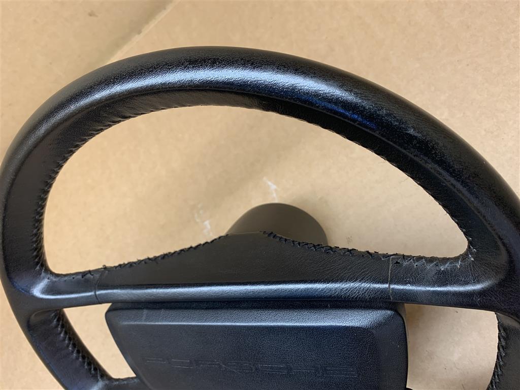 Porsche 944 Steering Wheel Porsche 944 Black Leather Four Spoke