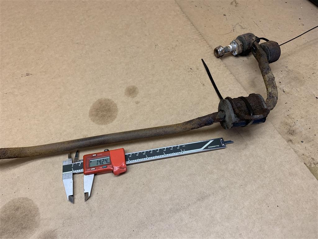 Porsche 944 Rear Anti Roll Bar 14mm Porsche 944 Rear Sway Bar 14mm