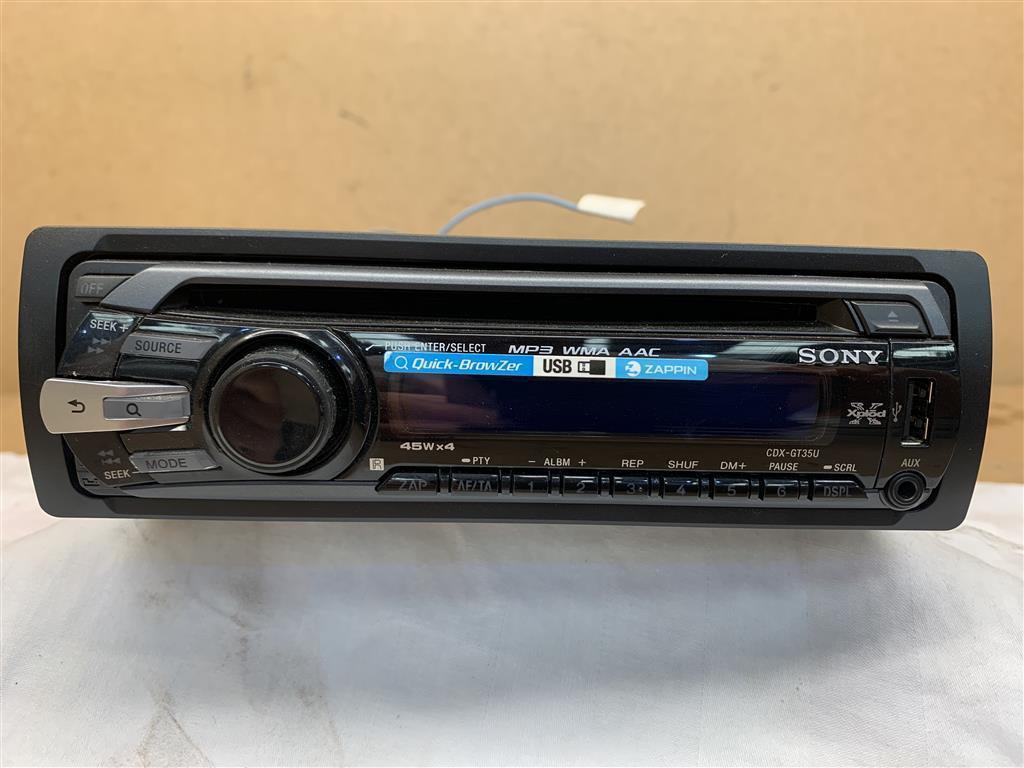 Sony Xplod Radio Sony radio Sony CDX GT35U Sony Radio CD Player XPLOD RADIO