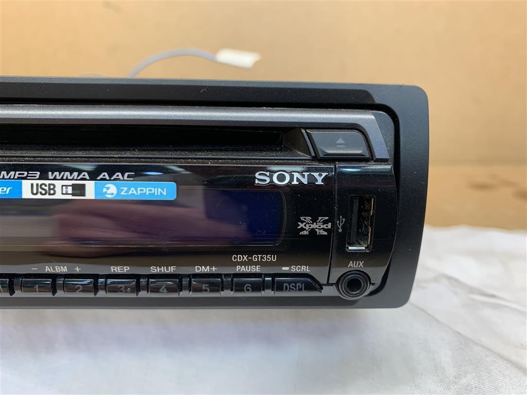 Sony Xplod Radio Sony radio Sony CDX GT35U Sony Radio CD Player XPLOD RADIO