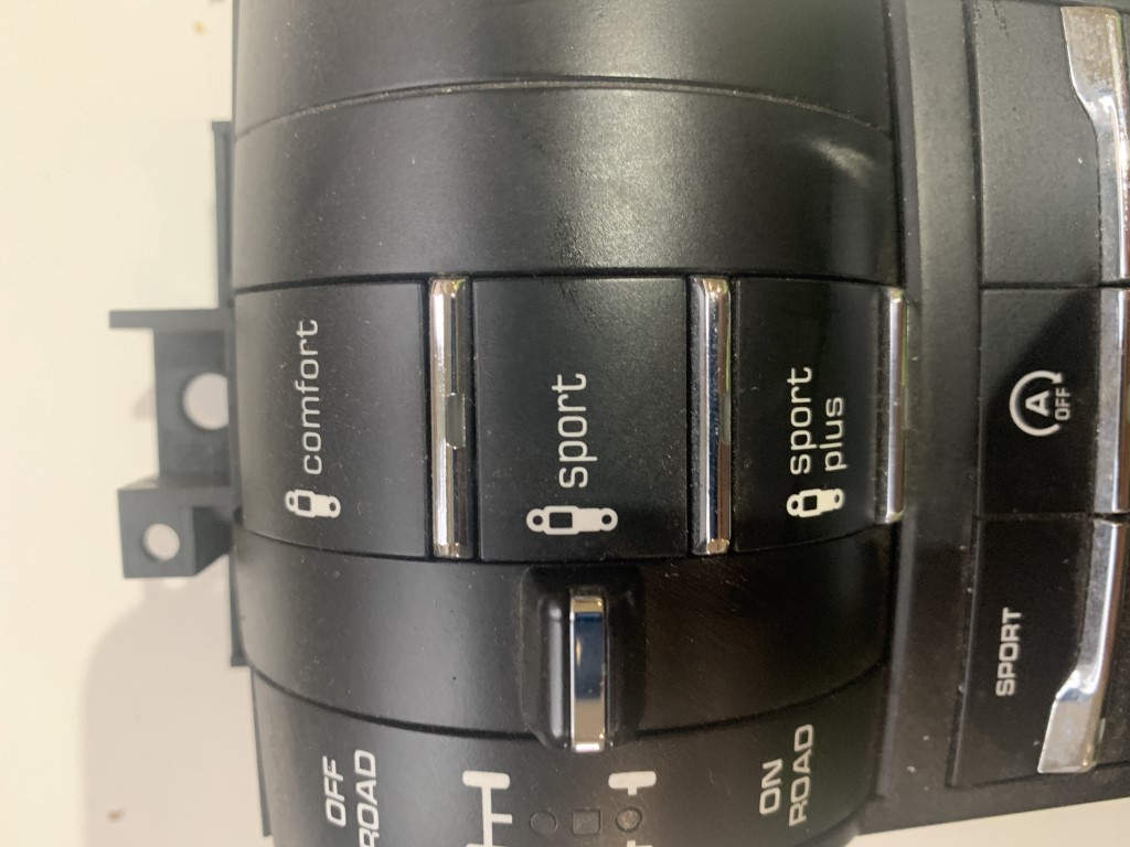 Porsche Cayenne 958 DRIVING MODE SELECTOR SWITCH 7P5.927.521. AF