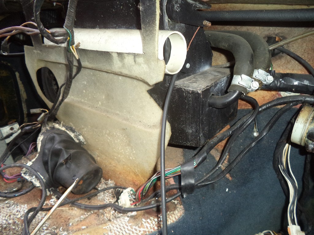 TVR V8 S HEATER BOX (BLUE CAR) V8 S HEATER BOX