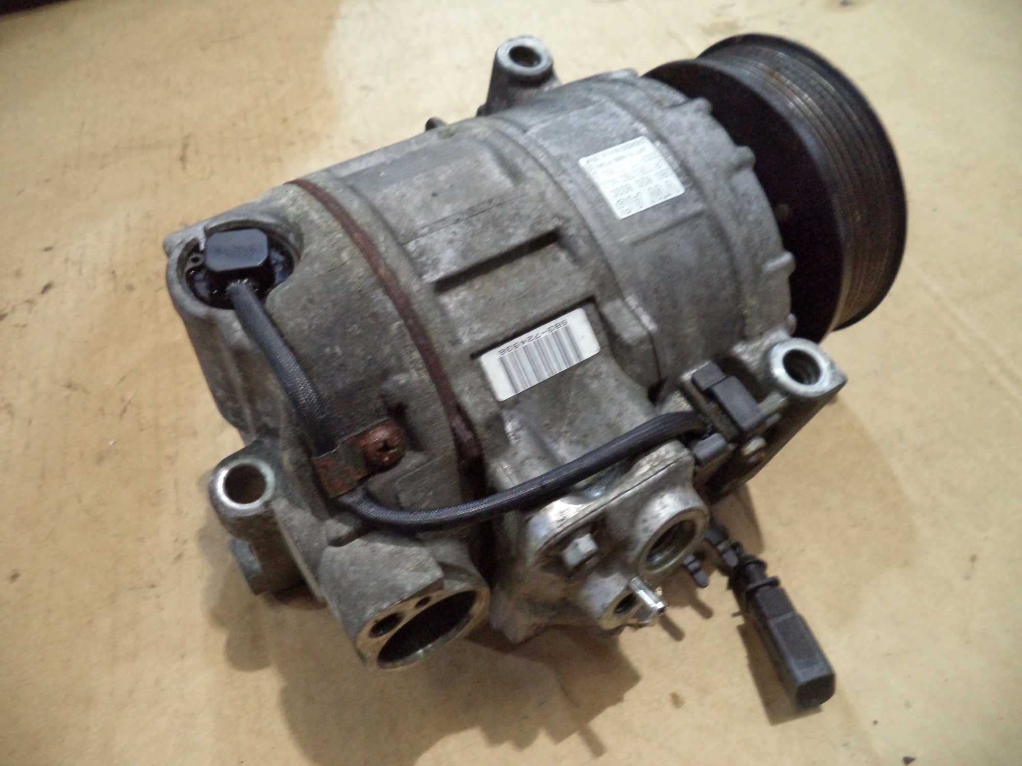 BENTLEY CONTINENTAL GT AIR CONDITIONING PUMP BENTLEY GT A/C PUMP V10JTG