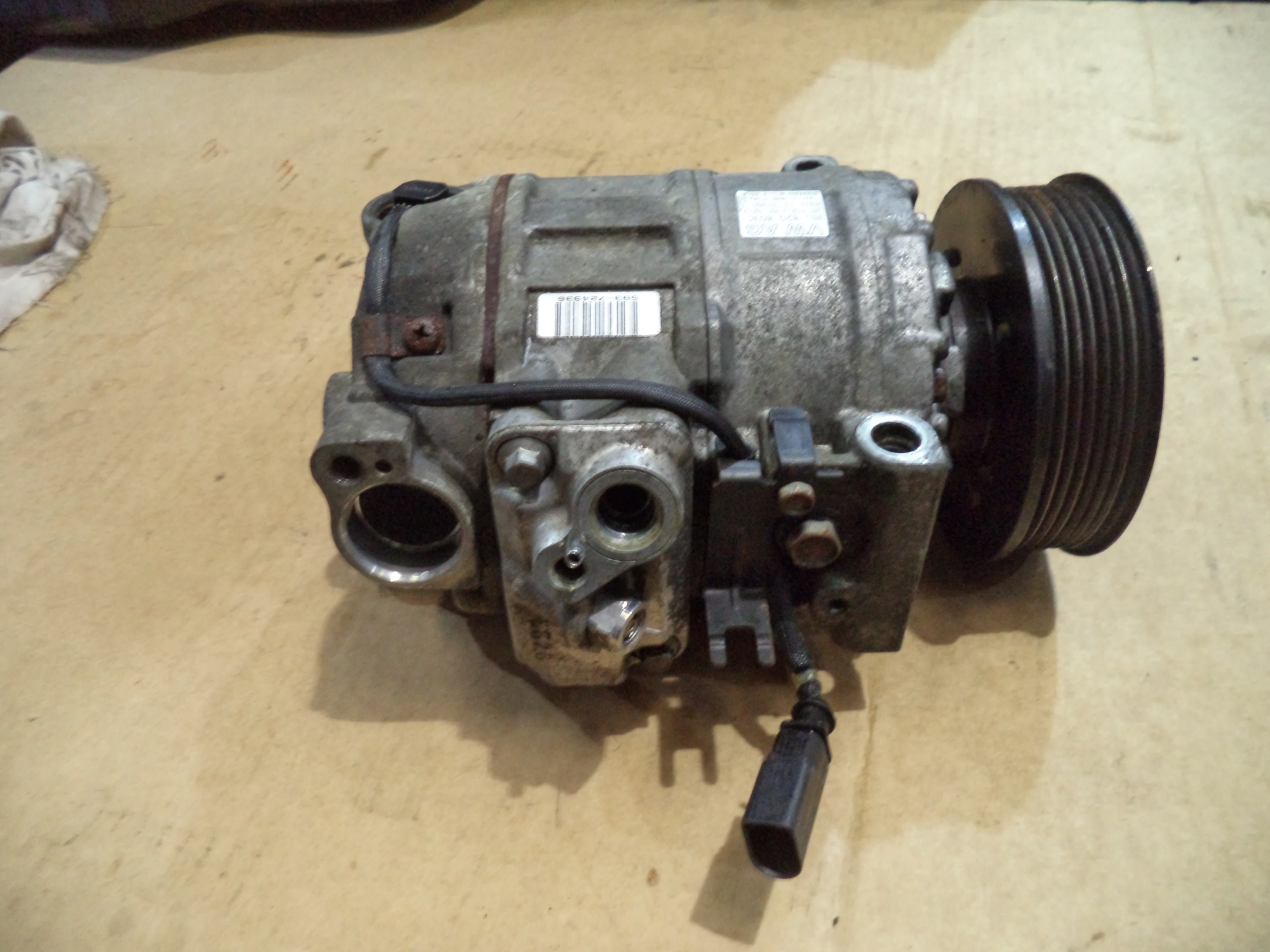 BENTLEY CONTINENTAL GT AIR CONDITIONING PUMP BENTLEY GT A/C PUMP V10JTG