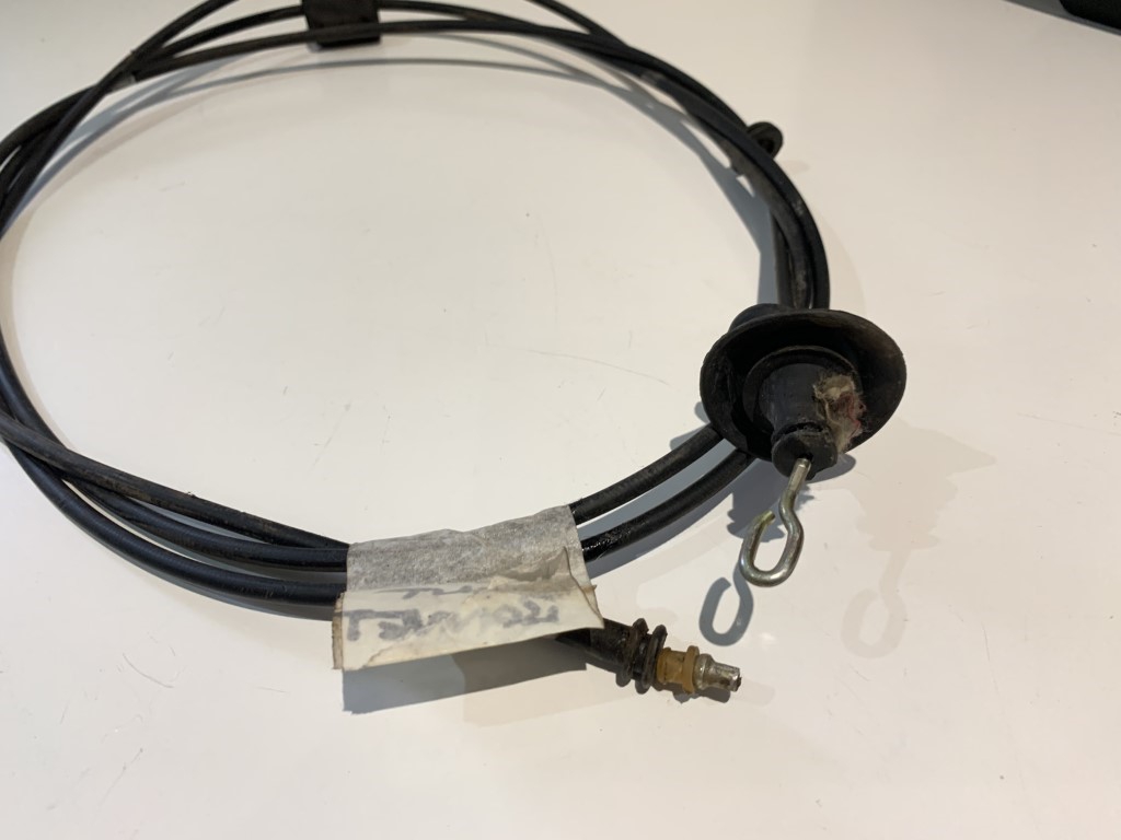 PORSCHE BOXSTER 986 FRONT HOOD RELEASE CABLE 99651101701 Interior Parts