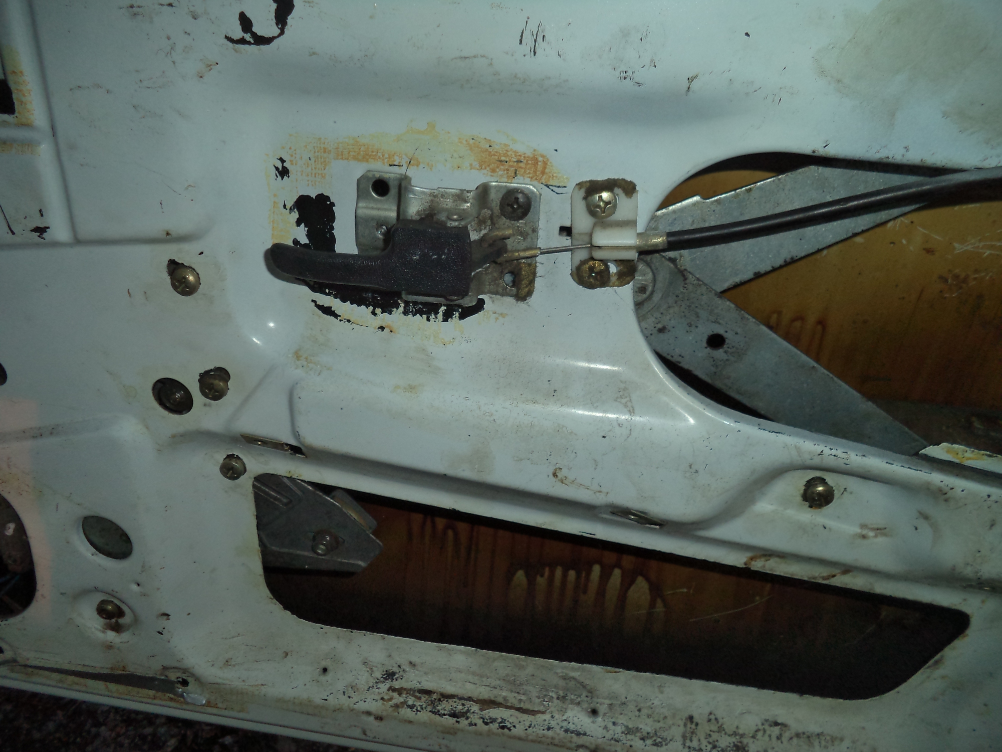 PORSCHE 944 DRIVERS SIDE WINDOW REGULATOR AND MOTOR / MOTOR & MECHANISM